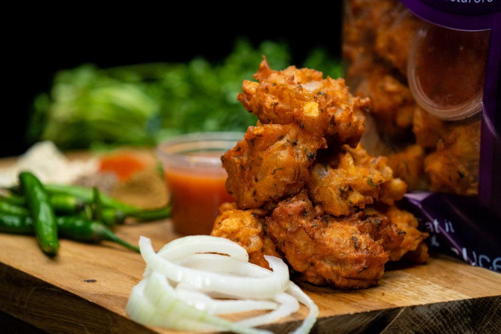 Vegetable Pakora and Sauce 1KG (approx 25pcs) - Subzi Spice Ltd ...